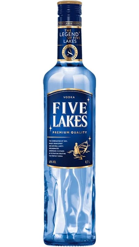 VodkaFiveLakes100cl