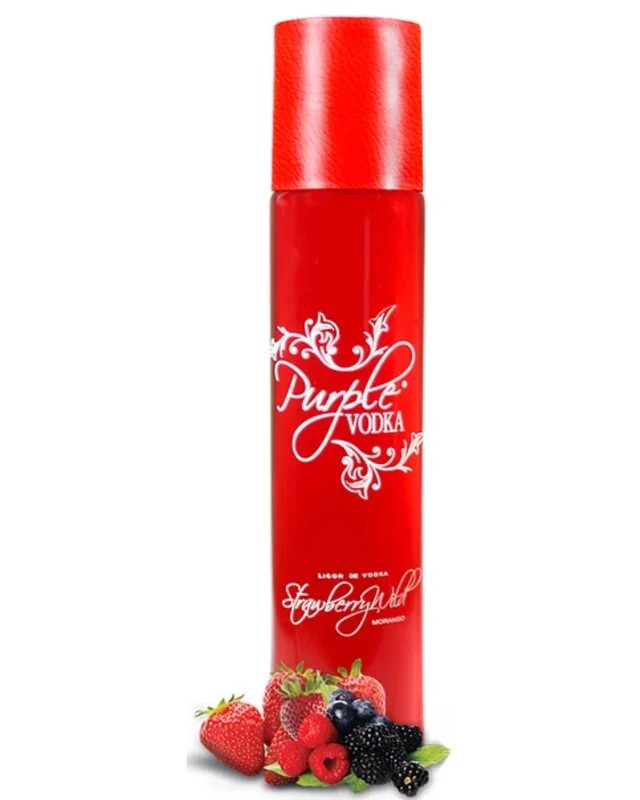 VodkaPurpleMorango70cl