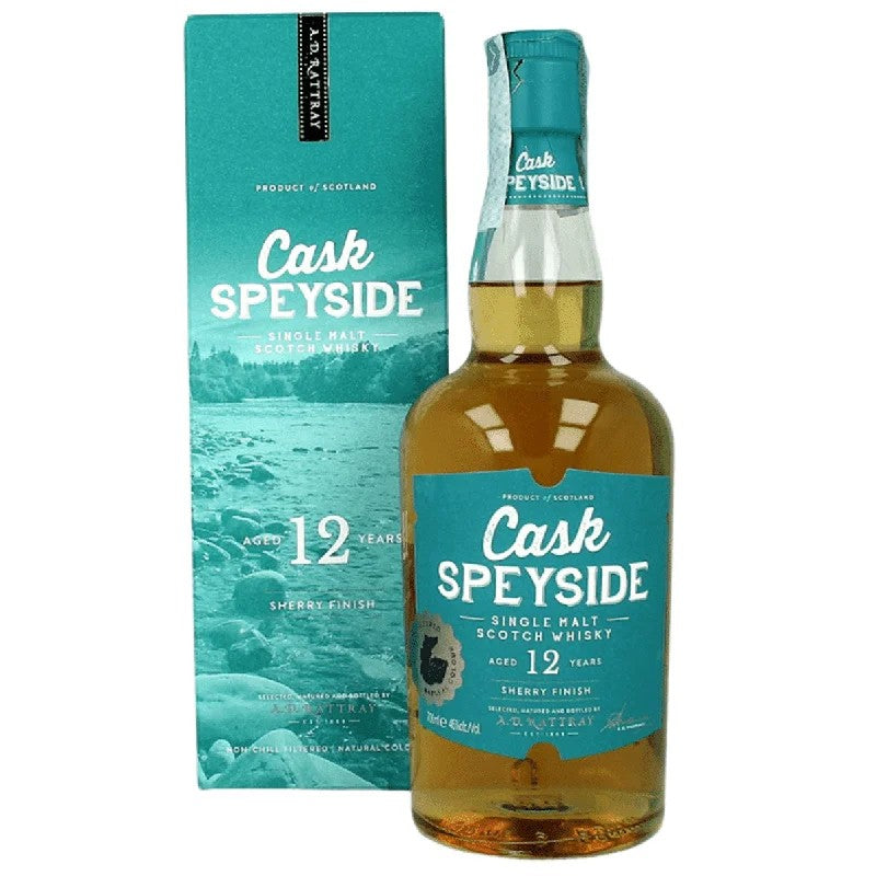 WHISKEYA.D.RATTRAYCASKSPEYSIDE12YOSHERRYFINISH(70CL,46.0%Vol.)