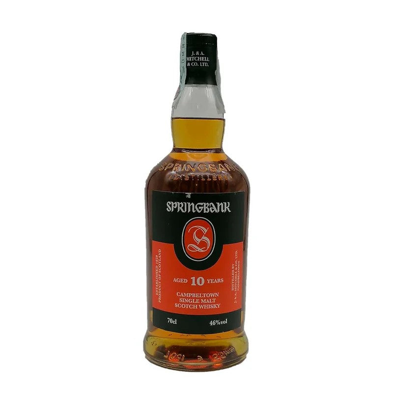 WhiskeySpringbankCampbeltownSingleMalt10YearsCl70