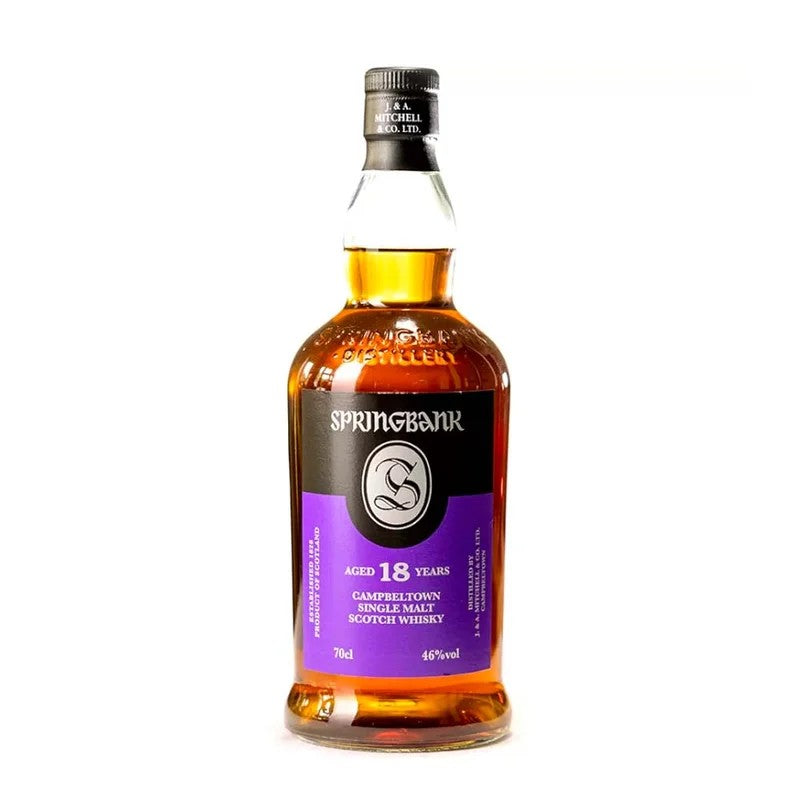 WhiskeySpringbankCampbeltownSingleMalt18YearsCl70