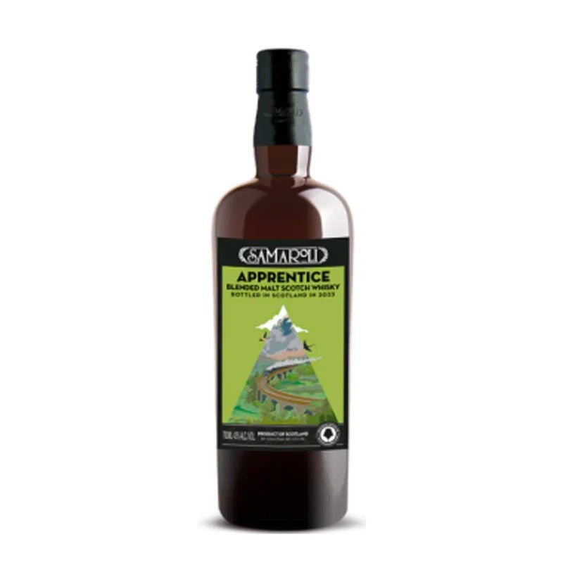 WhiskySamaroliApprenticeBlendedMaltScotch2023Cl70Astucciato