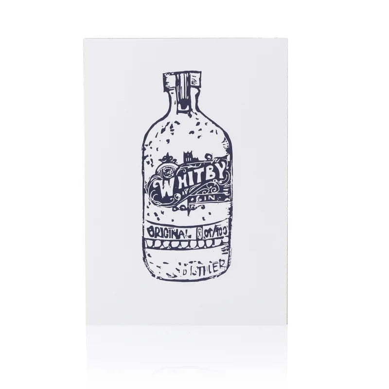 WhitbyGinLimitedEditionLinoPrint