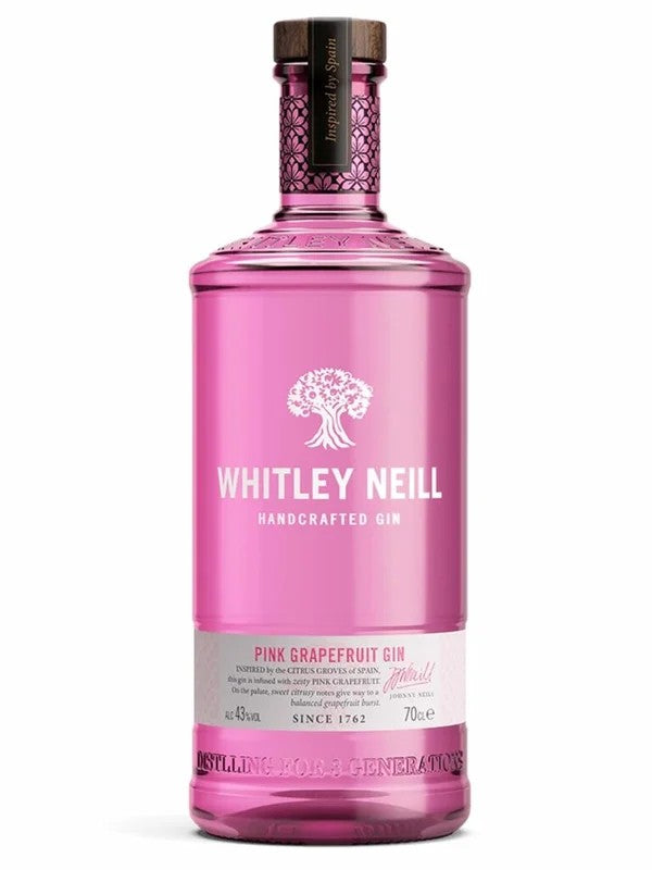 WhitleyNeill–PinkGrapefruitGin70cl.43%