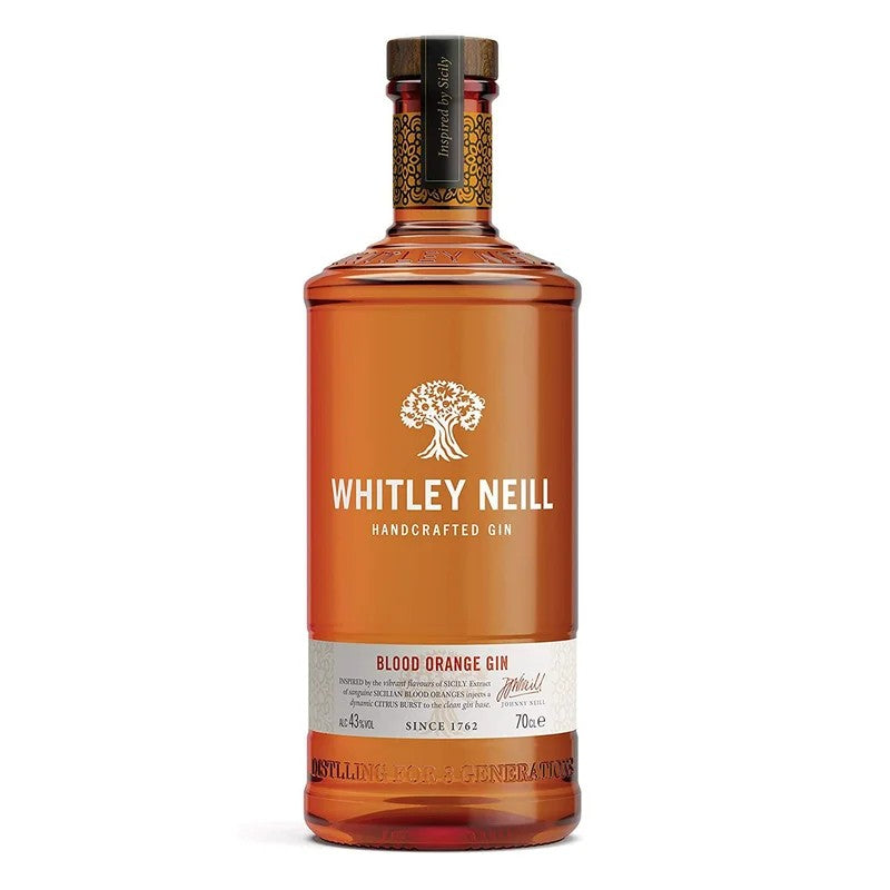 WhitleyNeillBloodOrangeGin43%ABV(70cl)