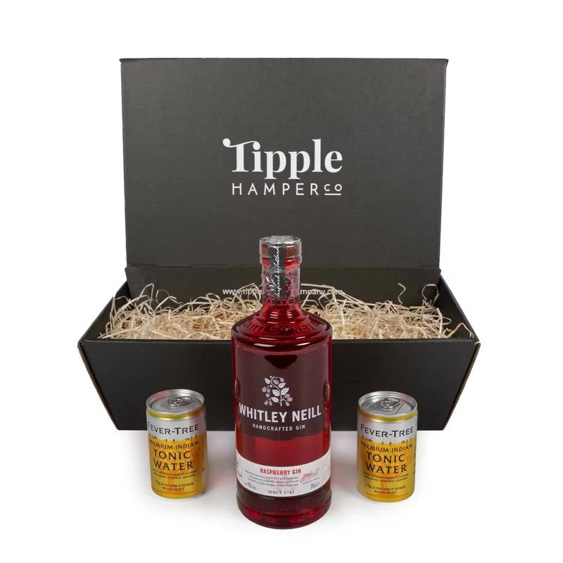 WhitleyNeillRaspberryGin&TonicGiftSetHamper–43%ABV