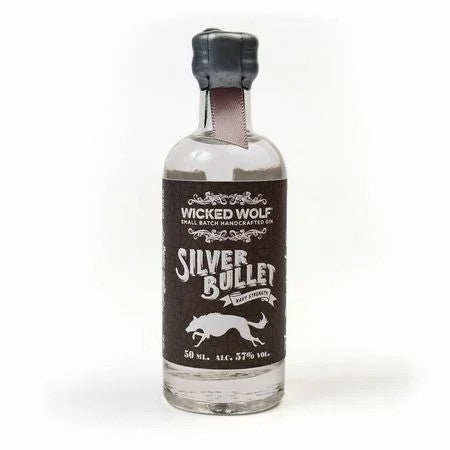 WickedWolfSilverBulletGinMiniature57%ABV(5cl)