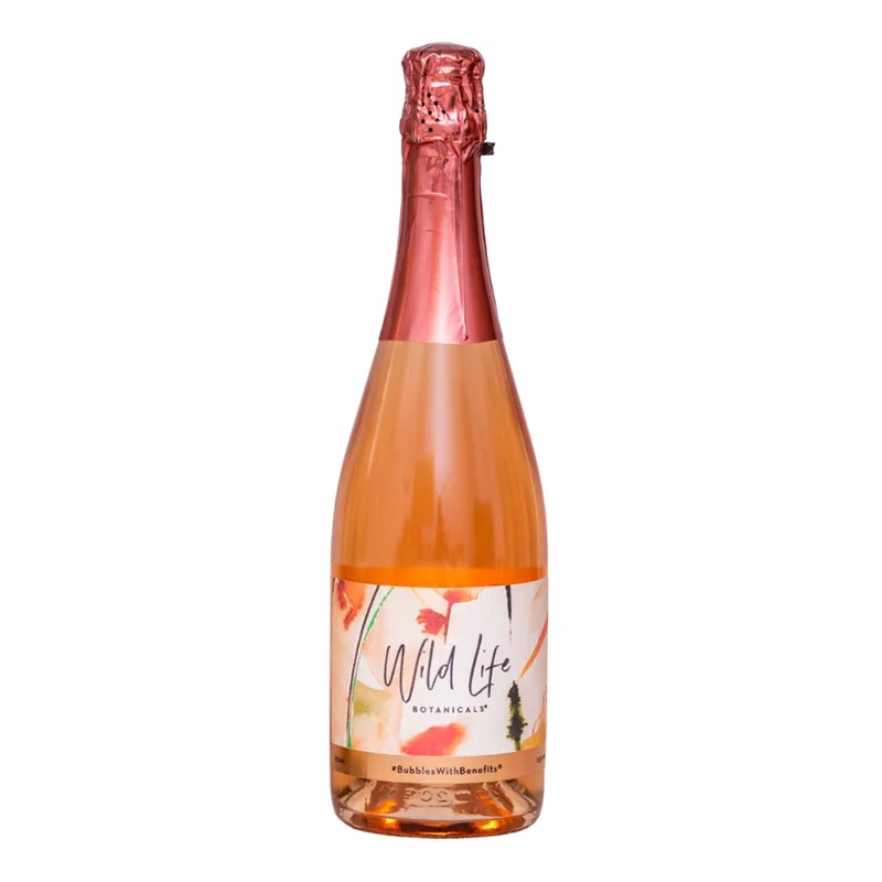 WildLifeBotanicalsBlush–NonAlcoholicSparklingRoseWine