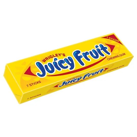 WRIGLEY’SJuicyFruit7Sticks