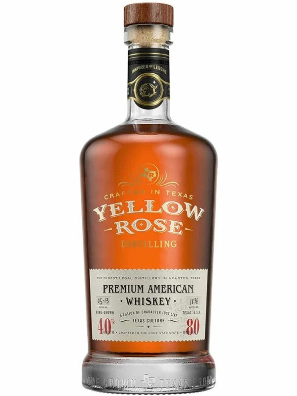 YellowRose–PremiumAmericanWhiskey70cl.40%