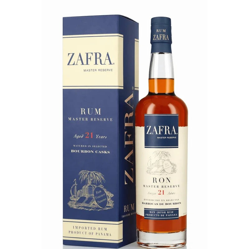 ZafraMasterReserve21YearOld–DarkrumPanama(70CL,40.0%Vol.)