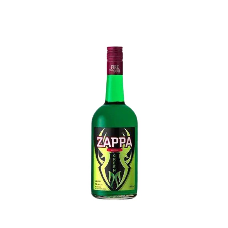 ZappaSambucaLiqGreen750ml