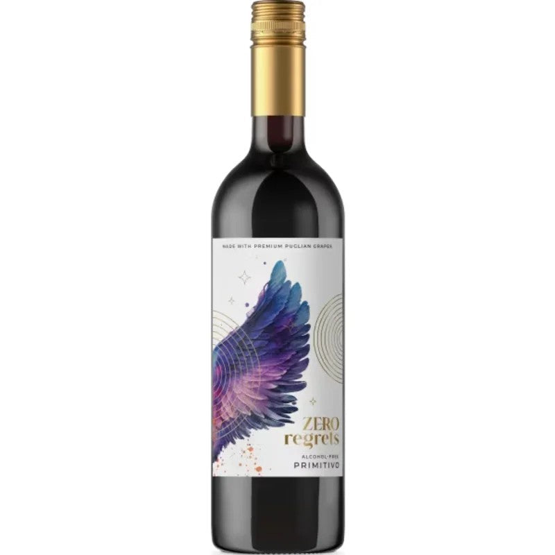 ZeroRegretsPrimitivoAlcoholFreeRedWine–PremiumNonAlcoholicRedWine