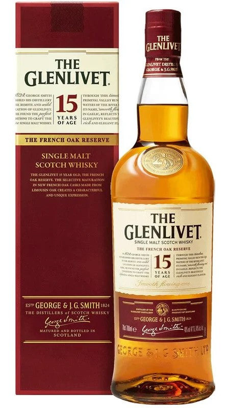 15YearsOldFrenchOakReserveSingleMaltScotchWhisky–TheGlenlivet
