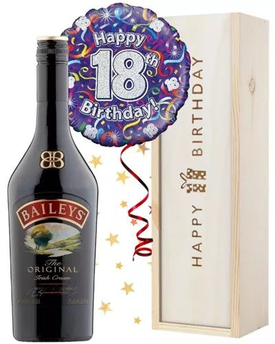 18thBirthdayBaileysandBalloonGift
