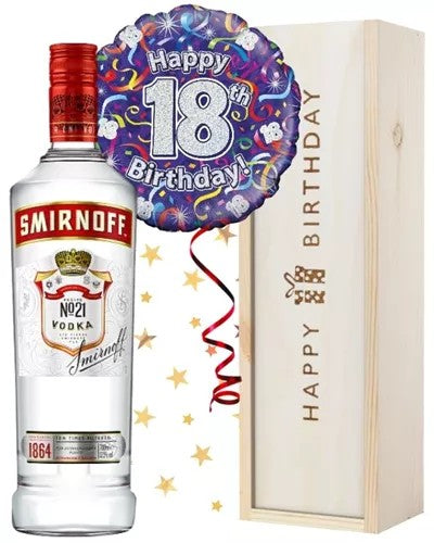 18thBirthdayVodkaandBalloonGift