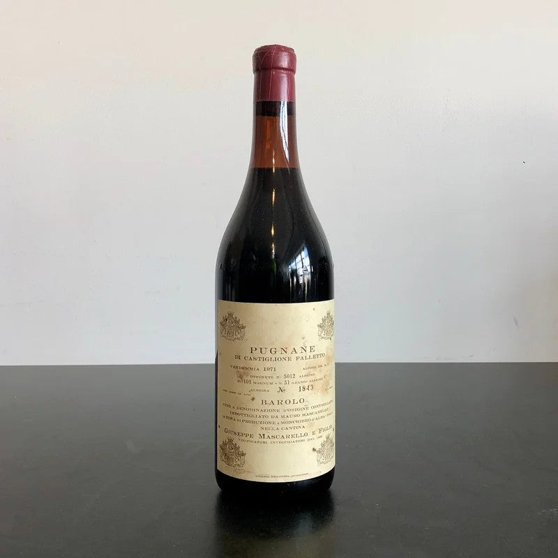 1971GiuseppeMascarelloeFiglioPugnaneBaroloDOCG,Italy