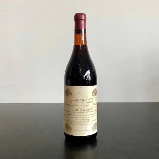 1978GiuseppeMascarelloeFiglioBarbarescoBernadottiBarbarescoDOCG,Italy