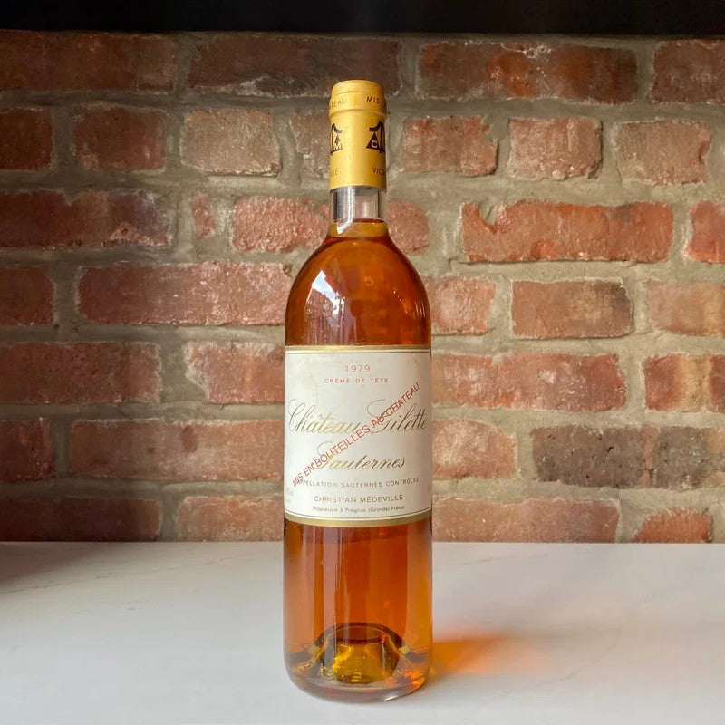 1979ChateauGiletteCremedeTeteSauternes,France
