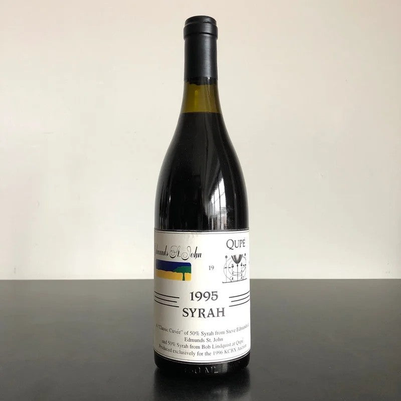 1995SteveEdmundsSt.JohnxBobLindquistQupeVineyardSyrah,CaliforniaUSA