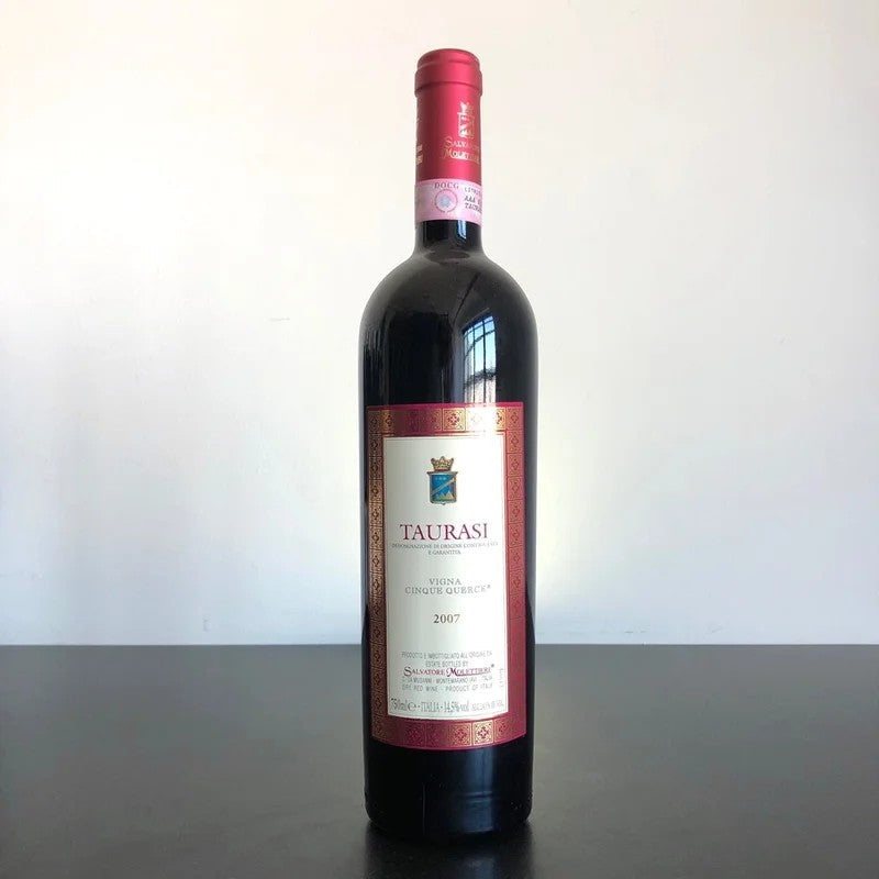 2007SalvatoreMolettieriVignaCinqueQuerce,TaurasiDocg,Italy