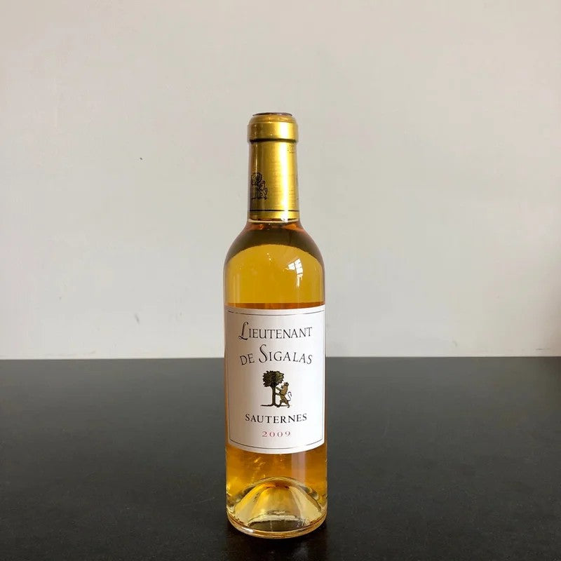 2009ChateauSigalasRabaudLieutenantdeSigalasSauternes375ML,France