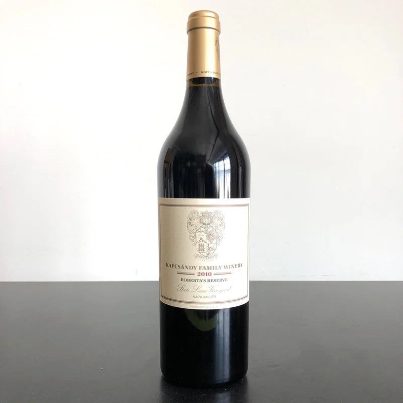 2010KapcsandyFamilyWineryStateLaneVineyardRoberta’sReserve,NapaValley,USA