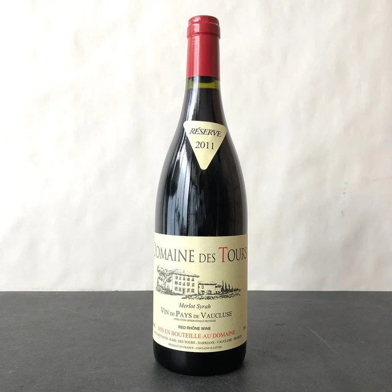 2011DomainedesTours(Rayas)VindePaysdeVaucluseMerlot-Syrah