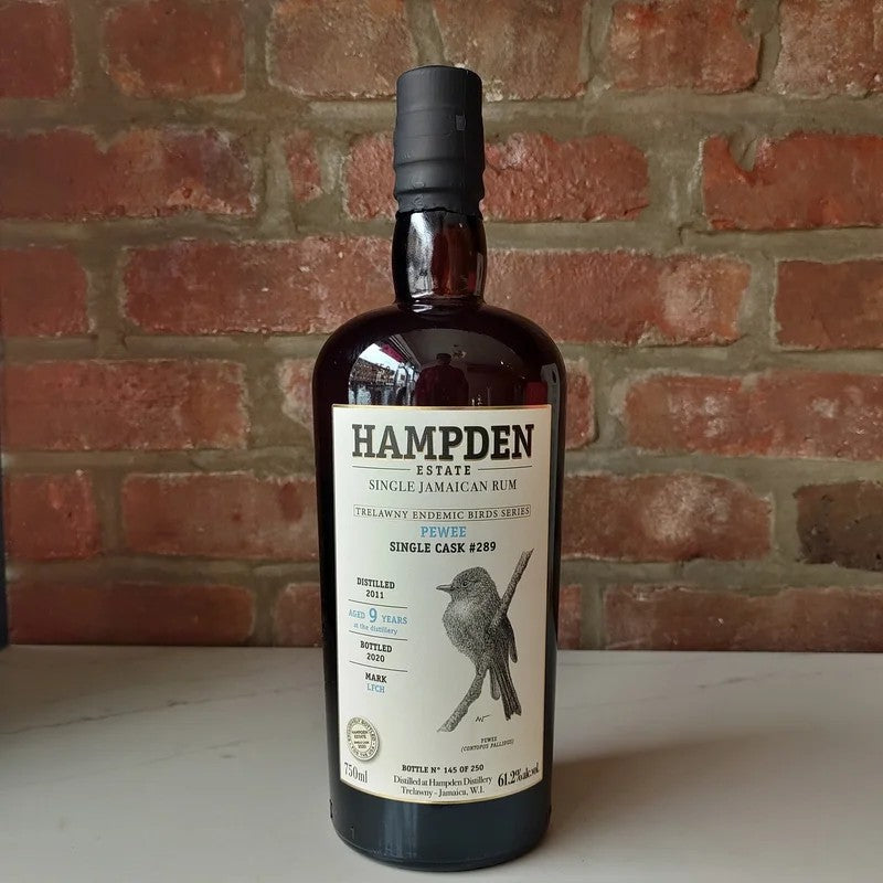 2011HampdenEstate‘Peewee’LFCHSingleCask#289JamaicanRum