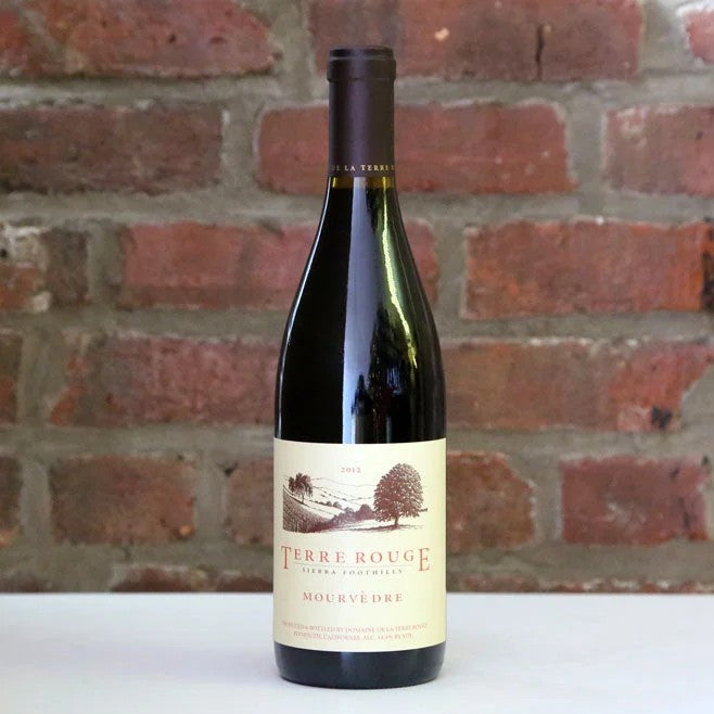 2012DomaineDeLaTerreRougeMourvedre,SierraFoothills,USA