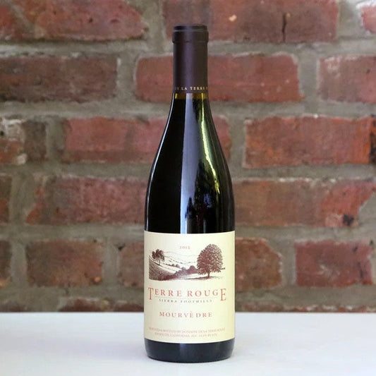 2012DomaineDeLaTerreRougeMourvedre,SierraFoothills,USA