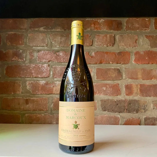 2014DomainedeMarcouxChateauneuf-du-PapeBlancRhone,France