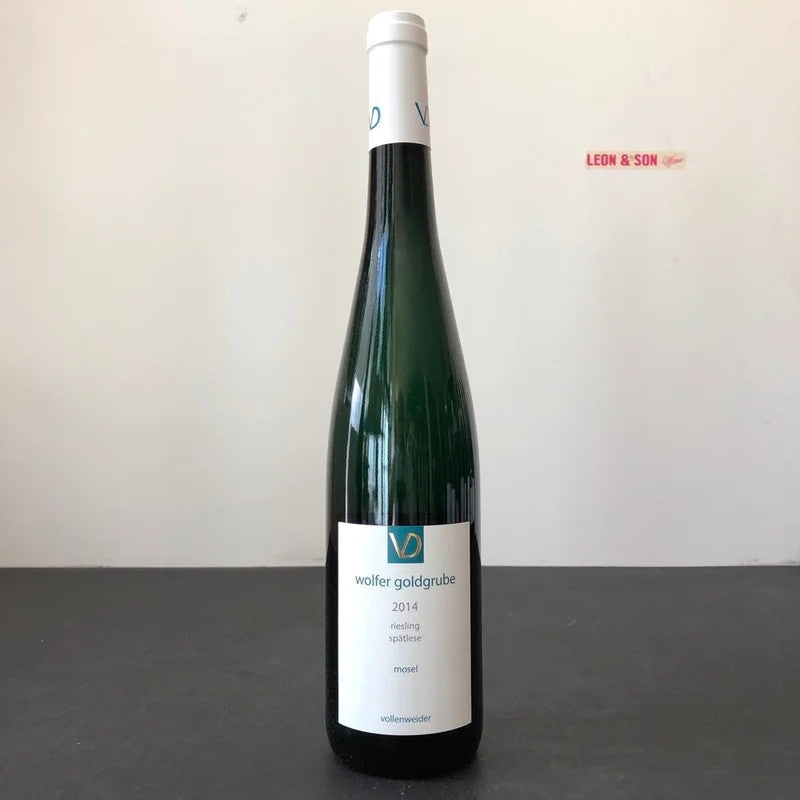 2014WeingutDanielVollenweiderWolferGoldgrubeRieslingSpatlese,Mosel,Germany