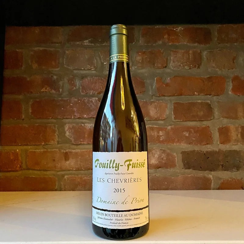 2015DomaindePrionPouillyFuisse“LesChevrieres”Burgundy,France