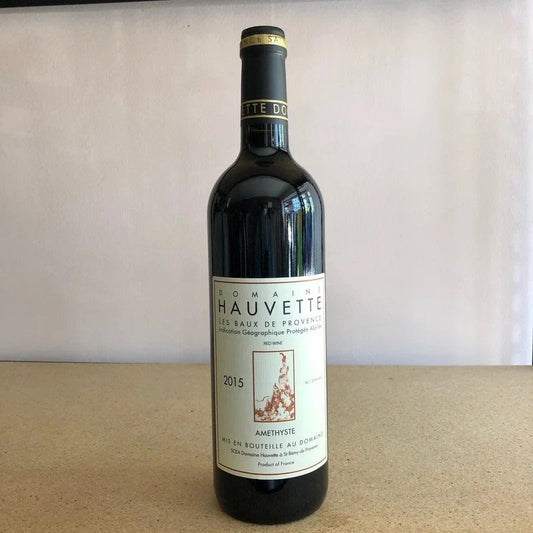 2015DomaineHauvetteLesBauxdeProvenceAmethystRouge,France