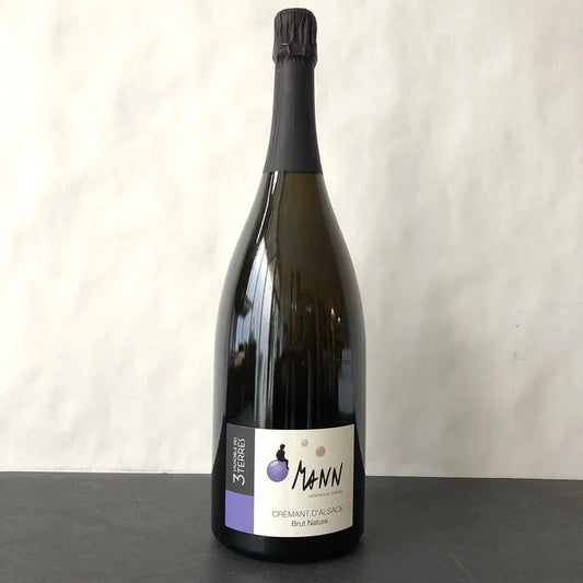 2015DomaineMann–Vignobledes3TerresCremantd’AlsaceBrutNatureFrance1.5LMagnum