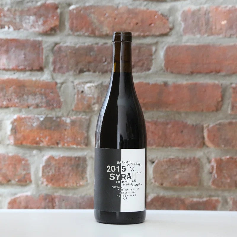 2015JolieLaideWinesHalconVineyardSyrah,YorkvilleHighlands,USA