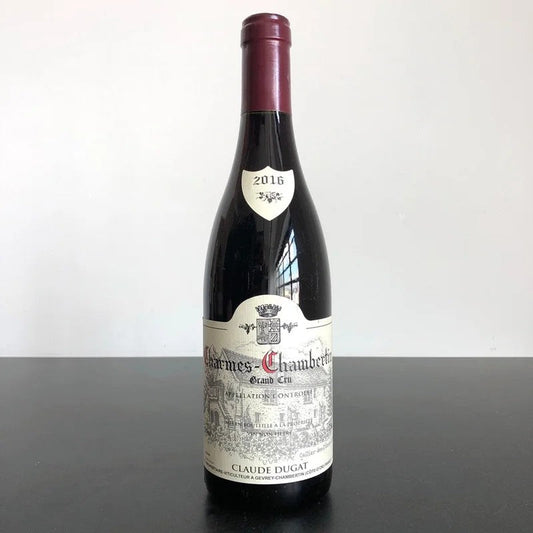 2016ClaudeDugatCharmes-ChambertinGrandCru,CotedeNuits,France