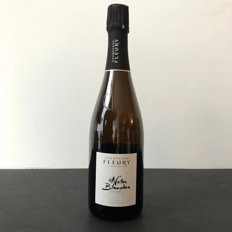 2016FleuryPereetFilsNotesBlanchesBrutNature,Champagne,France