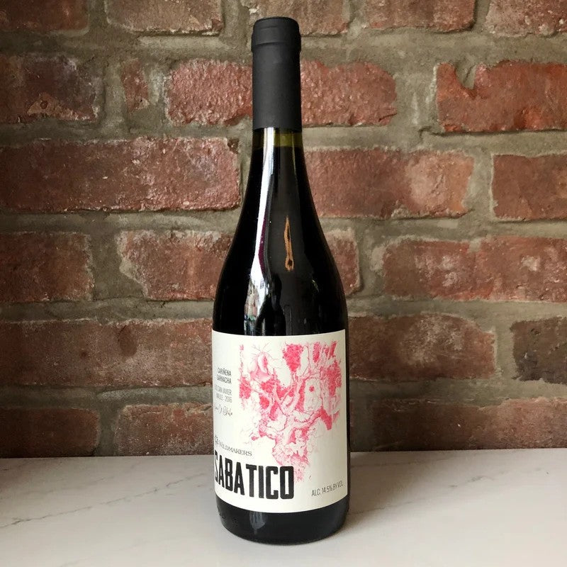2016Wildmakers‘Sabatico’Carinena–Garnacha,SanJavier,Chile