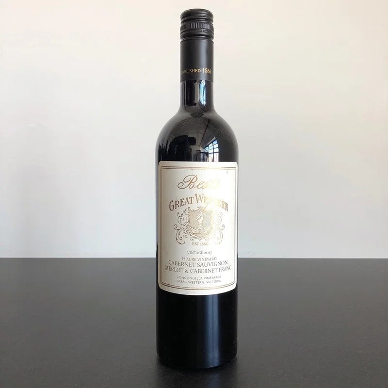 2017Best’sGreatWesternCabernetSauvignon13AcreVineyard,GreatWestern,Australia