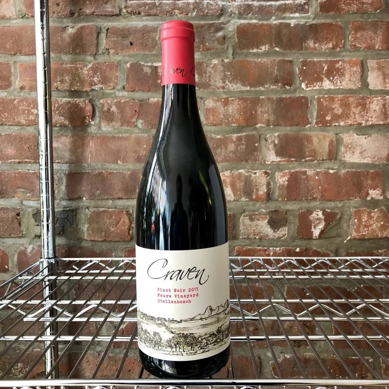 2017CravenFaureVineyardPinotNoir,Stellenbosch,SouthAfrica