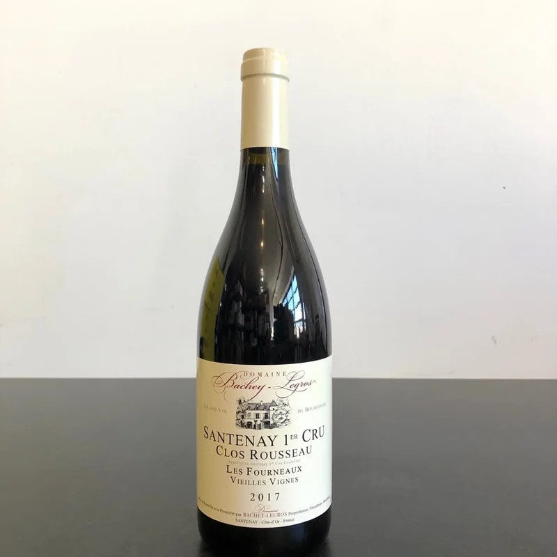 2017DomaineBachey-LegrosClosRousseauLesFourneauxVieillesVignesSantenayPremierCru,France