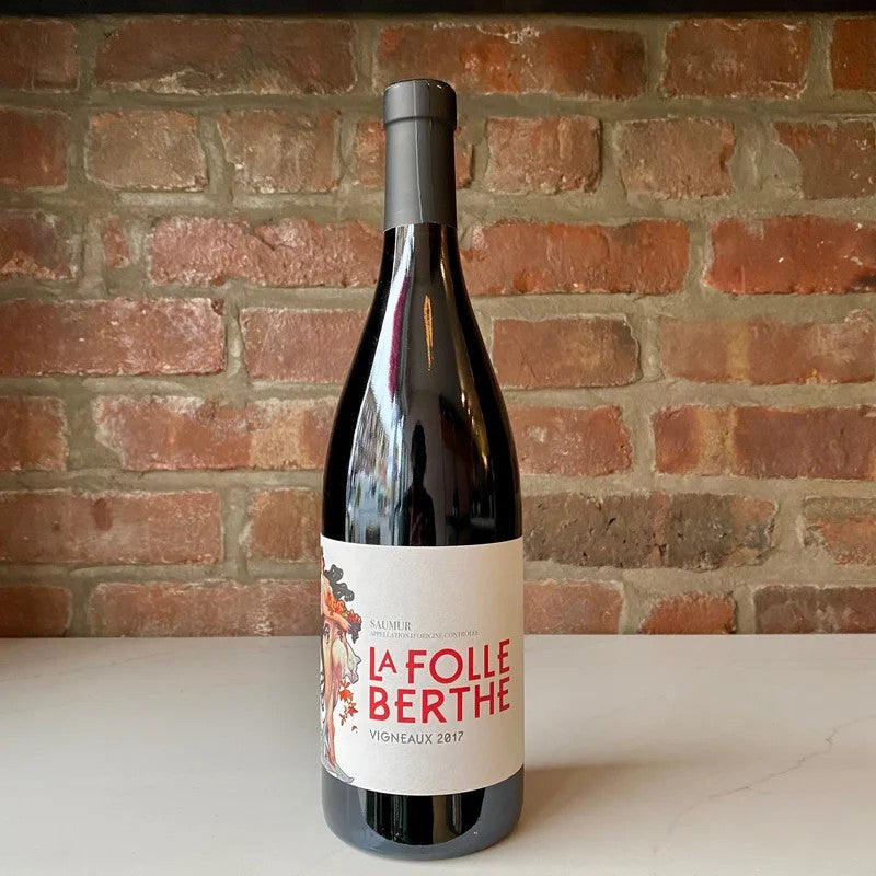 2017DomaineLaFolleBerthe‘Vigneaux’SaumurRouge,Loire