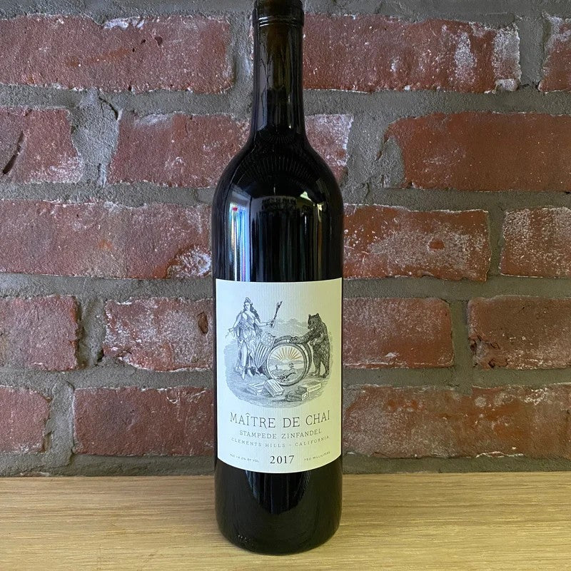 2017MaitredeChaiStampedeZinfandel,ClementsHills,USA