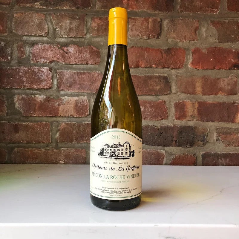 2018ChateaudelaGreffiereMaconLaRoche-VineuseVieillesVignesBurgundy,France