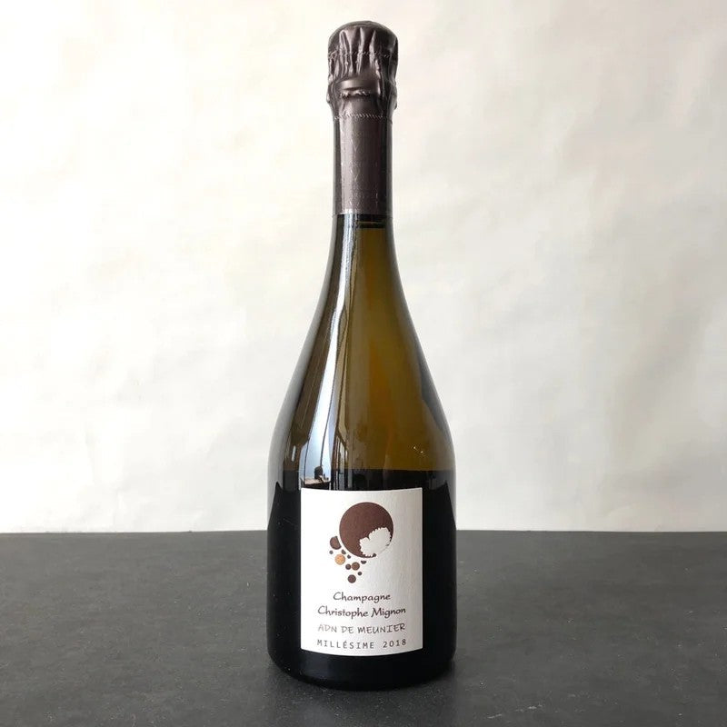 2018ChristopheMignonADNdeMeunierBrutNature,Champagne,France