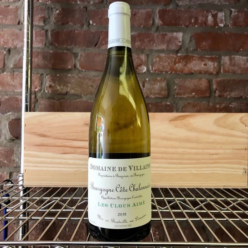 2018DomaineA.&P.DeVillaineBourgogneCoteChalonnaiseLesClousAimeBlanc,Burgundy,France