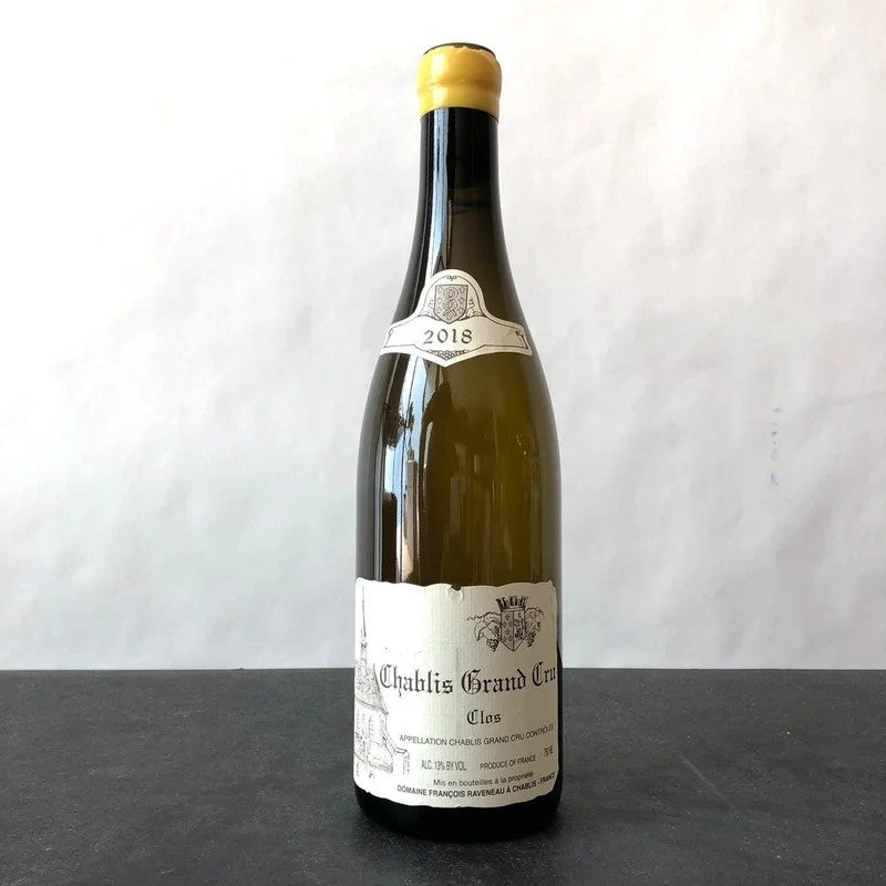2018DomaineFrancoisRaveneauLesClos,ChablisGrandCru,France