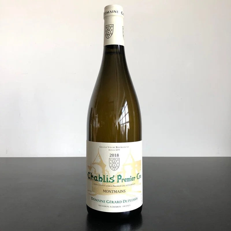 2018DomaineGerardDuplessisMontmainsChablisPremierCru,France